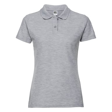Russell Womens/Ladies Classic Polycotton Polo Shirt (Light Oxford Heather)