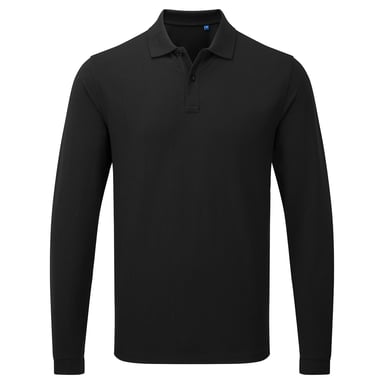 Premier Unisex Adult HeiQ Viroblock Polo Shirt (Black)