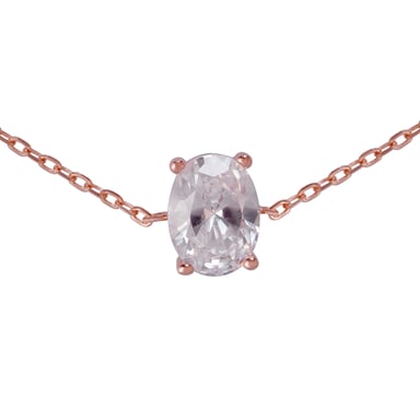 Orphelia 'Elodie' Women's 925 Sterling Silver Bracelet - Rose ZA-7419