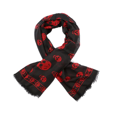Skull Silk Scarf