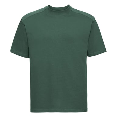 Russell Europe Mens Short Sleeve Cotton T-Shirt (Bottle Green)