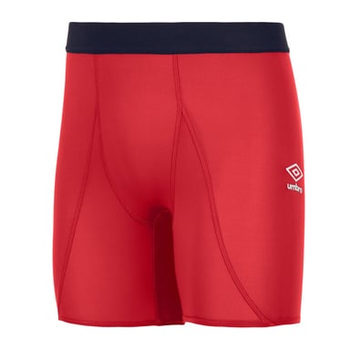 Umbro Mens Core Power Logo Base Layer Shorts (Vermillion)