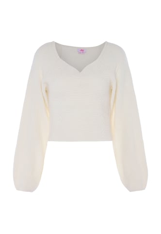 Mymo Pullover women off-white