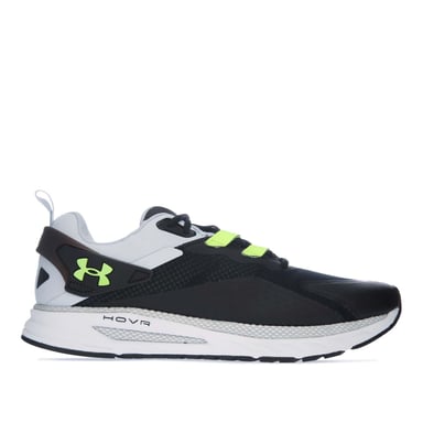 Men's Under Armour UA HOVR MVMNT Sportstyle Running Shoes in Black Grey