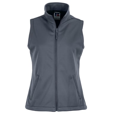 Russell Ladies/Womens Smart Softshell Gilet Jacket (Convoy Grey)