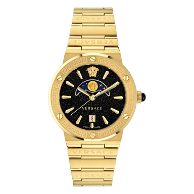 Reloj de Oro para Mujer Versace Greca Logo Moonphase VE7G00323