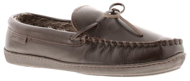 Hush Puppies Ace Leather MEMORY FOAM Slippers Mens