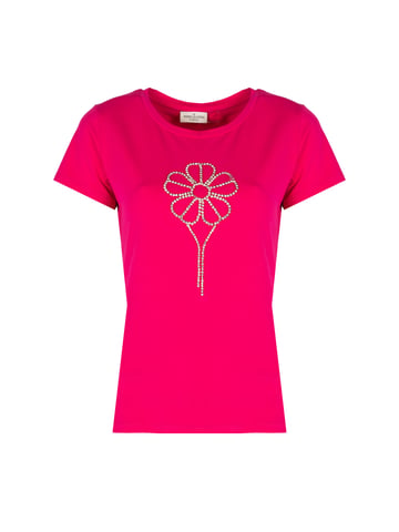 Rebel Queen by Liu Jo T-Shirt de mujer rosado