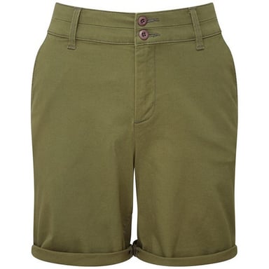 Asquith & Fox Womens/Ladies Chino Lightweight Shorts (Olive)