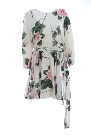 Vestido midi Dolce & Gabbana Women Flowers