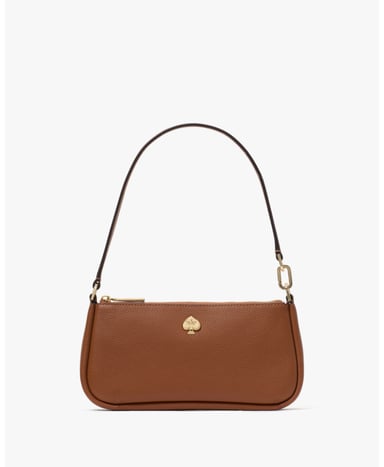 Kayla Pebbled Leather Convertible Wristlet