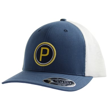 Gorra Puma P110 The Players Patch Snapback Flex Fit Azul Blanco Unisex 023046 01