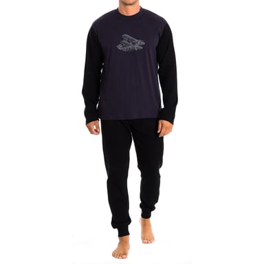 Pijama manga larga cuello redondo KL30172 hombre