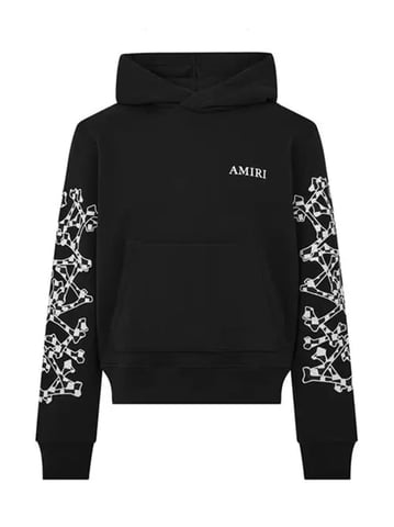 Sudadera con capucha Amiri Checkered Bones en negro