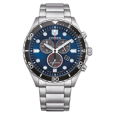 Citizen Of Sporty Aqua Men's Silver Watch AT2560-84L