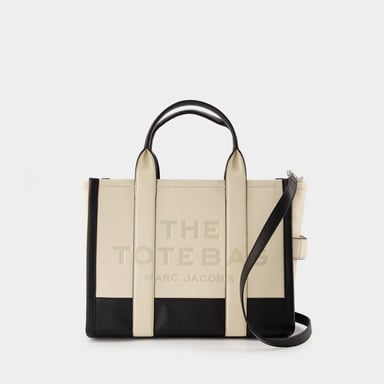 Marc Jacobs The Medium Tote - - Piel - Marfil