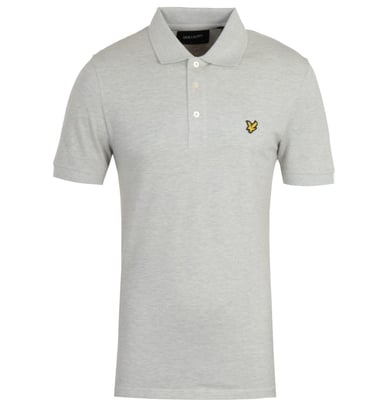 Lyle & Scott Light Grey Polo Shirt