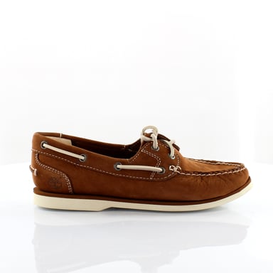 Timberland Amherst Classic 2 Eye Brown Cuero encaje para mujer zapatos para mujer 8247r