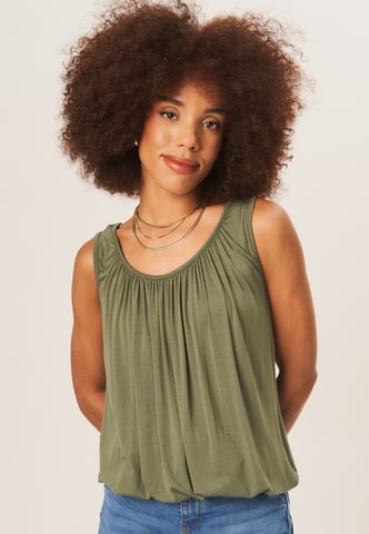 Top sin mangas extragrande con cuello redondo