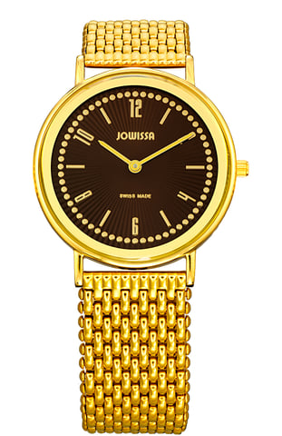 Reloj Jowissa de acero inoxidable dorado para mujer