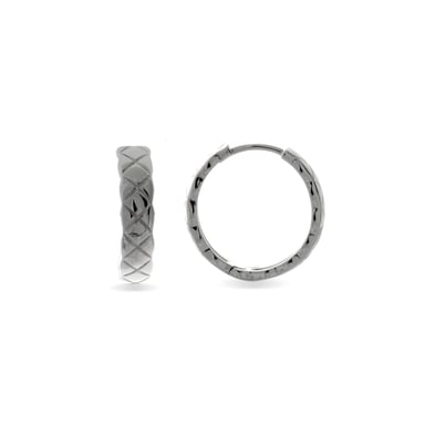 Pendientes Luxenter acabados en rodio - Naz