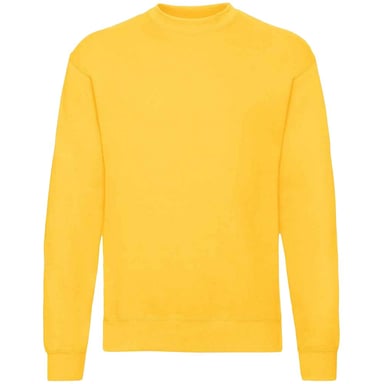 Fruit of the Loom Mens Classic 80/20 Set-in Sweatshirt (Sunflower)