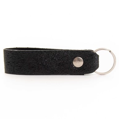 Purapiel Llavero Mikeyglam En Negro