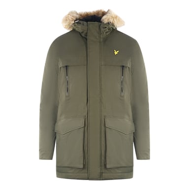 Chaqueta polar verde Winter Weight de Lyle & Scott