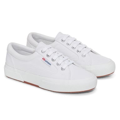 Superga Unisex Adult 2750 Blocks Trainers (White)
