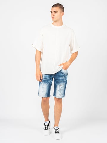 Camiseta Xagon Man Over Hombre Off-White