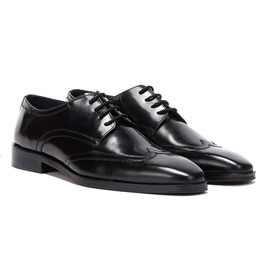 Ben Sherman Kingston Derby Mens Black Shoes