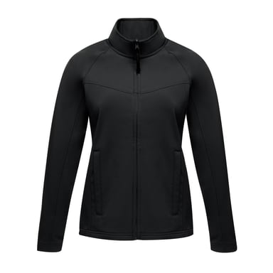 Regatta Womens/Ladies Uproar Softshell Jacket (Water Repellent & Wind Resistant) (All Black)