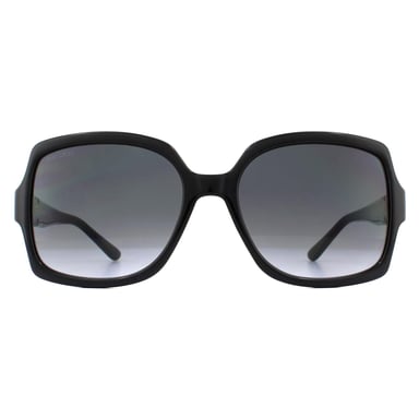 Gafas de sol Jimmy Choo Square Ladies Black Dark Gray Gracient