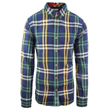 Camisa verde Scotch & Soda Printed Hombre
