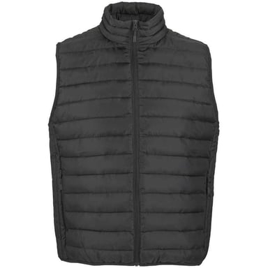 SOLS Mens Stream Body Warmer (Charcoal)