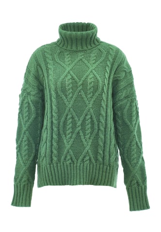 Mymo Turtleneck  pullover women green