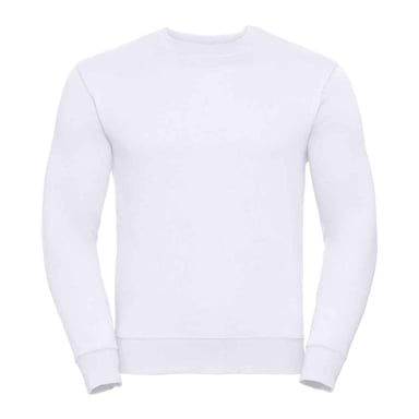 Russell Mens Authentic Sweatshirt (White)