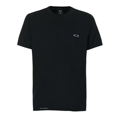 Oakley LOGO GRÁFICO LOGO MANEVE CREW CELLO Camiseta negra para hombre liso 434006 02E