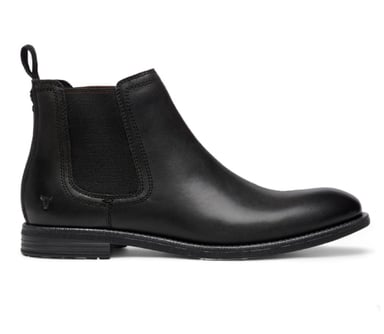 Botines Chelsea de cuero negro Windsorsmith - Sergio