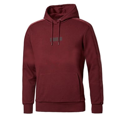 Puma Graphic Logotipo de manga larga Manja larga Borgoña Borgoña Velvet Coldie 844462 02