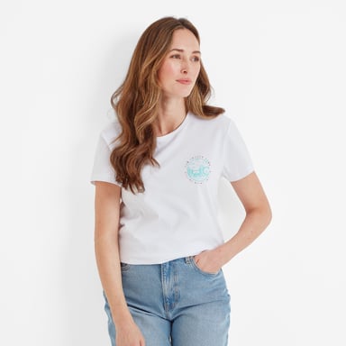 Capital Womens T-Shirt Optic White