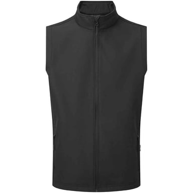 Premier Mens Wind Resistant Gilet (Black)