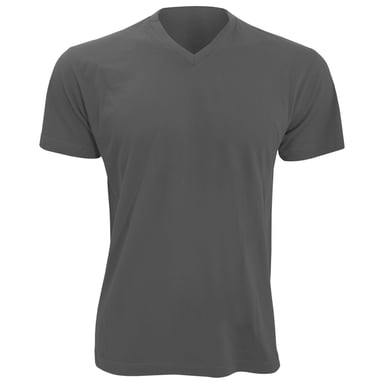 SOLS Mens Victory V Neck Short Sleeve T-Shirt (Dark Grey)