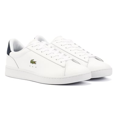 Zapatillas de cuero blancas para hombre Lacoste Carnaby