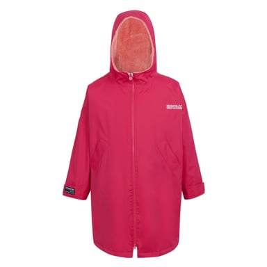 Regatta Childrens/Kids Changing Robe (Pink Potion/Pink Shell)