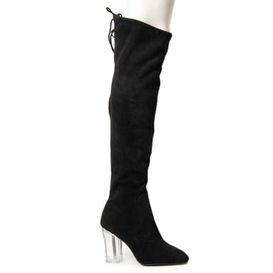 Montevita Bota De Tacón Botalan18 En Negro