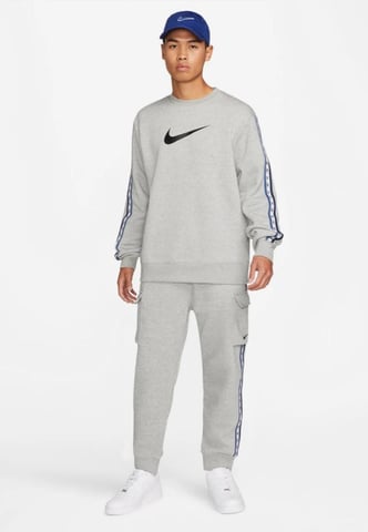 Chándal gris con cuello redondo y tejido polar Sportswear para hombre Nike