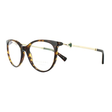 Montura de gafas Bvlgari 4149KB 5193 Havana Oscuro 52 mm Mujeres