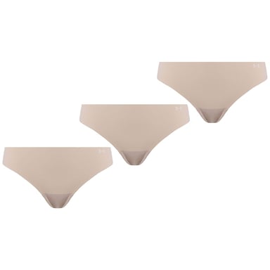 Tanga Under Armour 3-Pack PS Beige Mujer