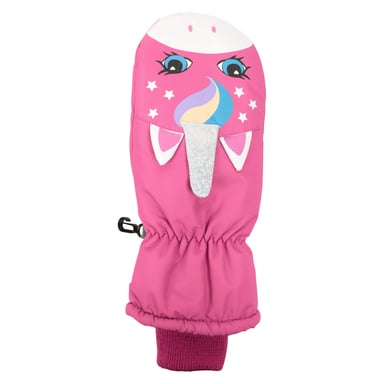 Mountain Warehouse Childrens/Kids Unicorn Ski Mittens (Pink)